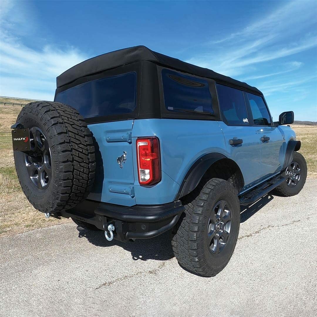 Bronco TRAILFX Steel Flat Fender 2DR - Rear - Set of 2