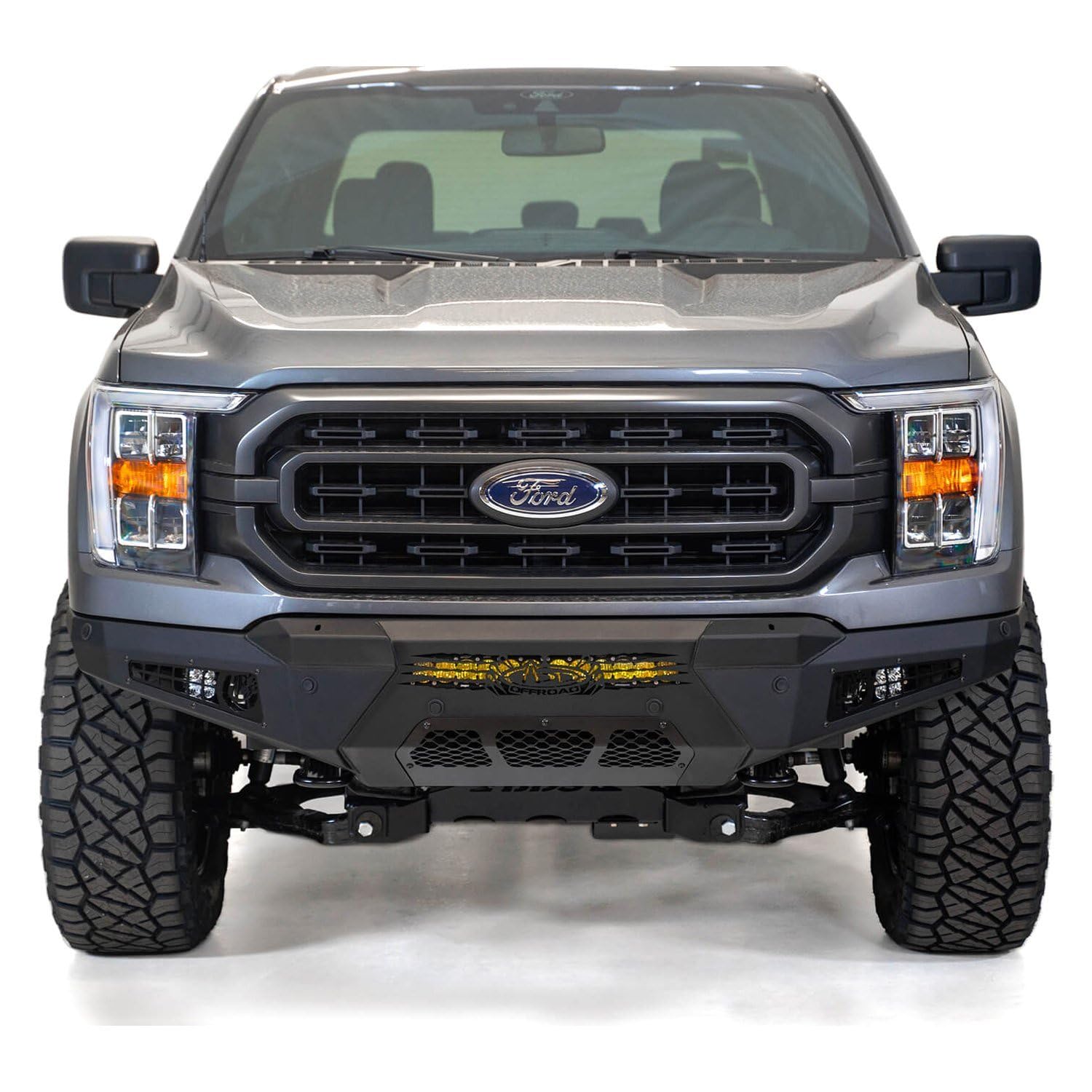 Front Replacement Bumper Addictive Desert Designs F190111040103 fits Ford F-150