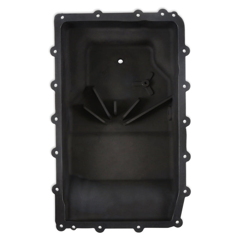 Cast Trans Pan B&M, 17-24 Ford 10R80, Black (71400)