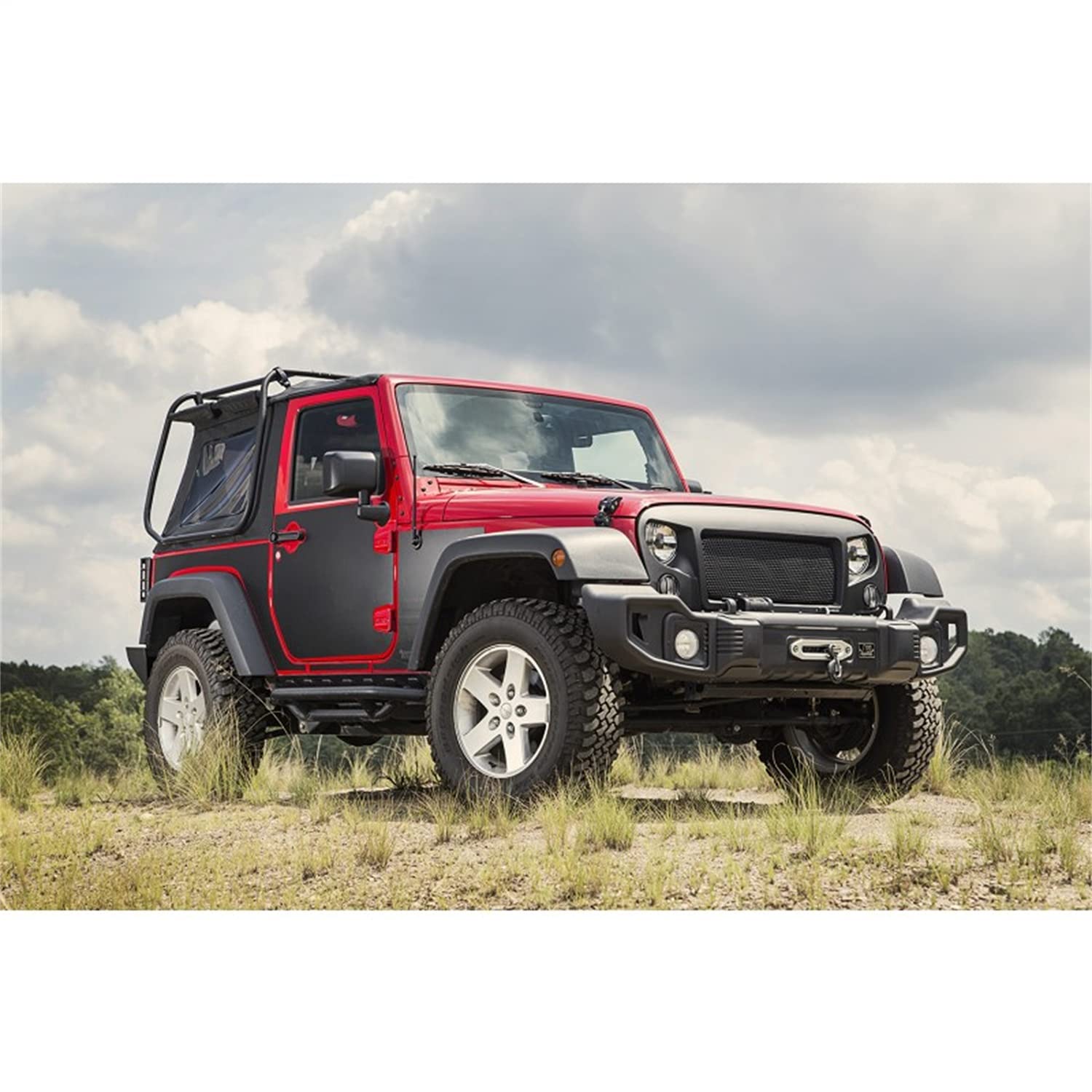 Magnetic Protection Panel Kit Rugged Ridge | 12300.52 | Fits 2007-2018 Jeep Wrangler JK 2-Door