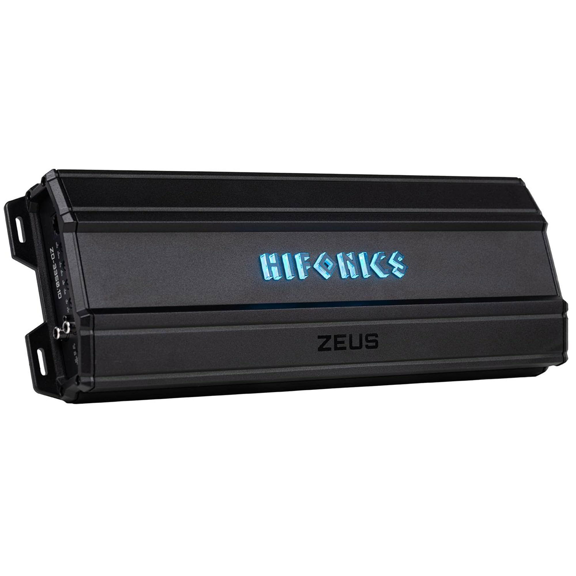 Hifonics Zeus 3,350 Watt Delta Compact Mono Block Nickel Plated Mobile Car Audio Amplifier with Auto Turn On Feature, ZD-3350.1D, Black