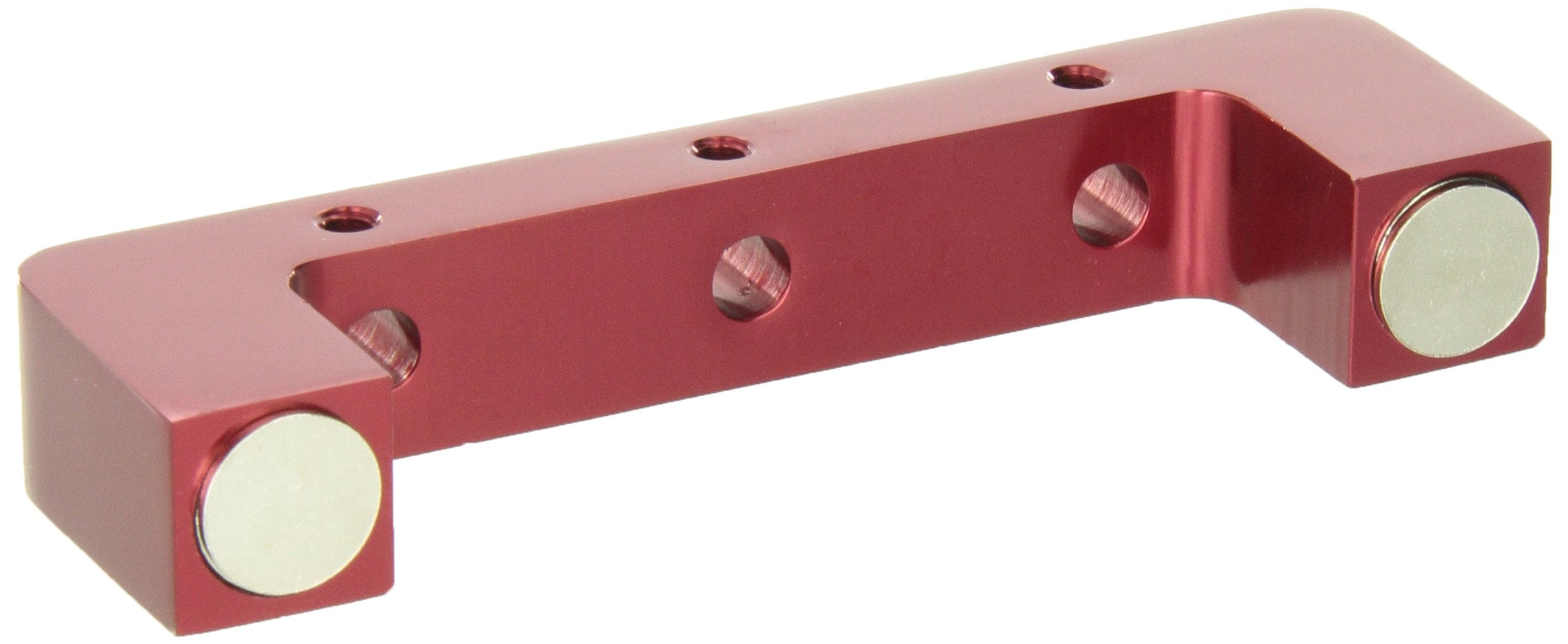 ProForm Magnetic Deck Bridge, Up to 4-1/2 in Bores, Aluminum, Red Anodized, Each