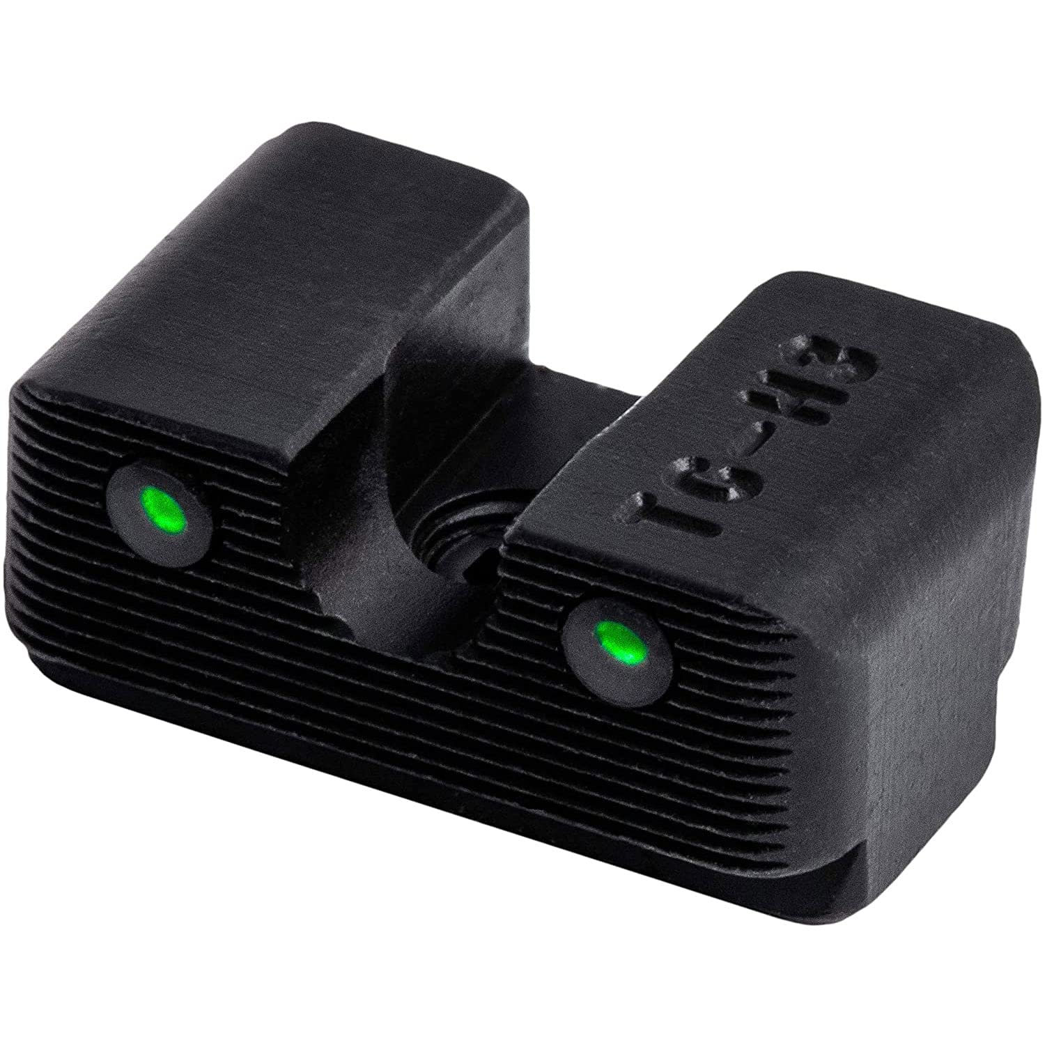 Tritium Pro TRUGLO Glow-in-The-Dark Handgun Night Sights for Glock Pistols, Glock 17, 17L, 19, 22, 23, 24 and More, Rear, Orange Ring, One Size