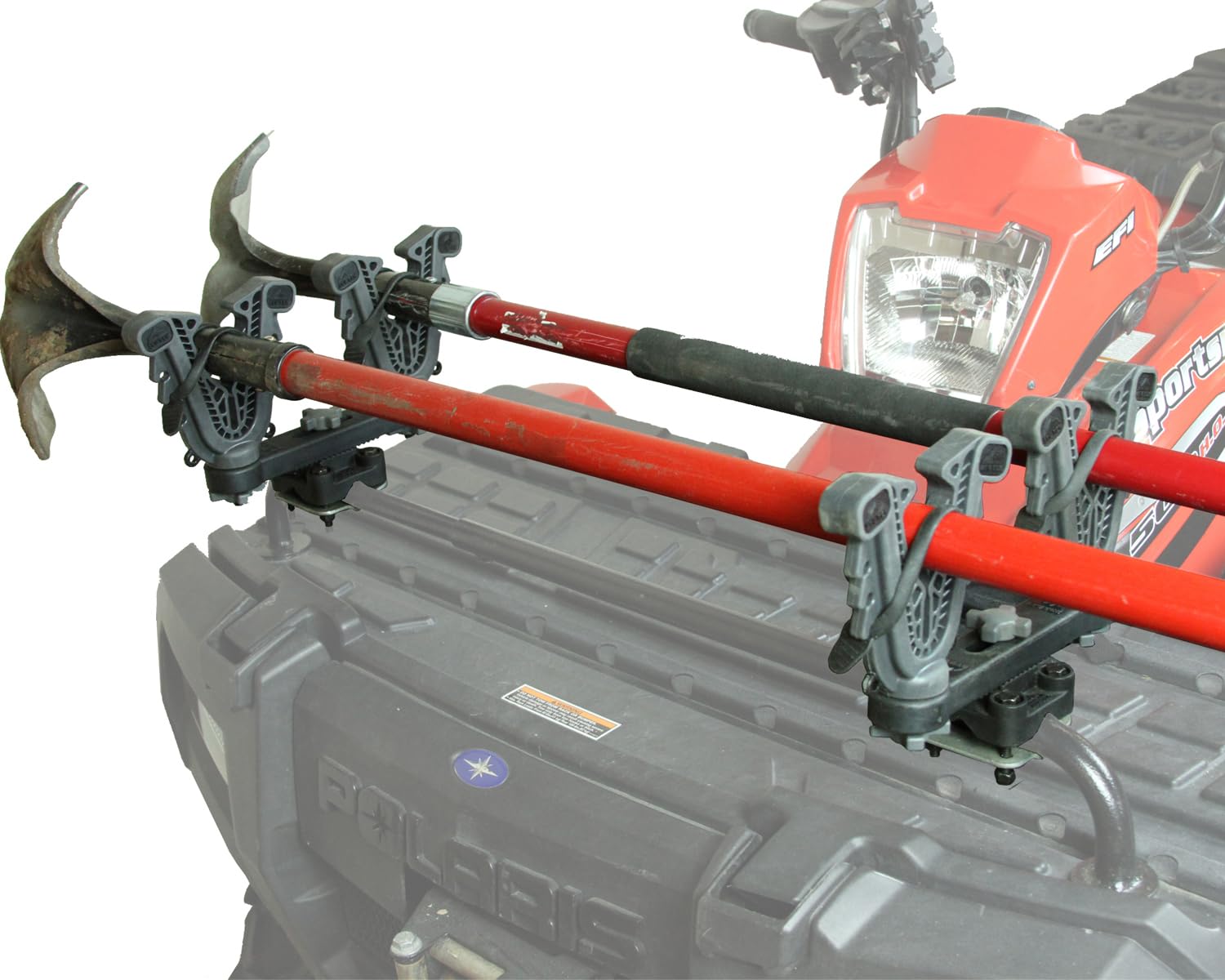 VFG2, ATV TEK V-Grip Mounting Rack for Gun, Bow, Tools, Utilities - Double Rider