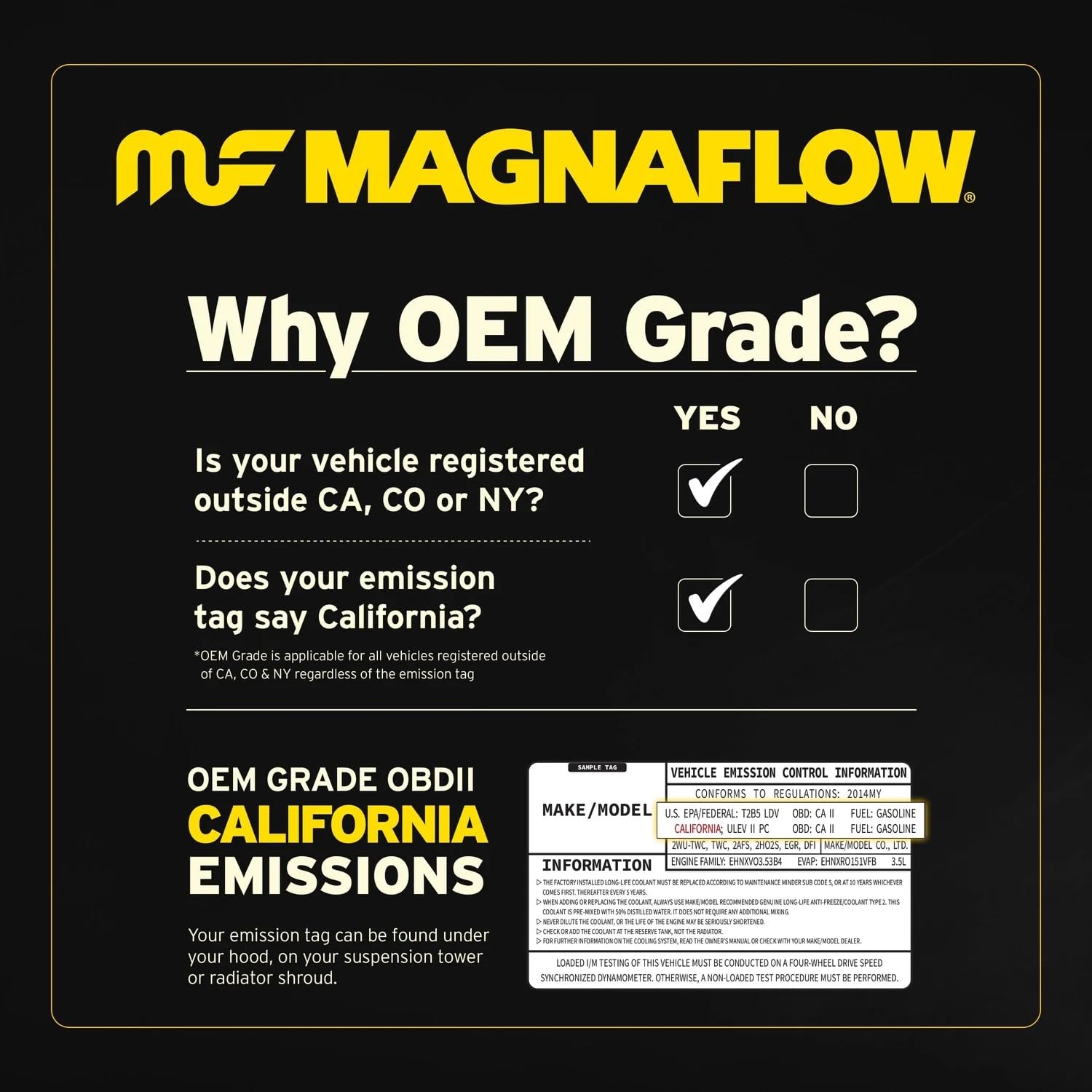 280078 Magnaflow Exhaust Products New