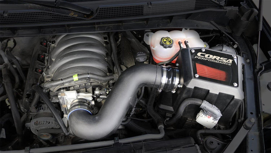 2019+ Chevrolet Silverado Corsa 6.2L V8 1500 Closed Box Air Intake With DryTech 3D Dry Filter (45954D)