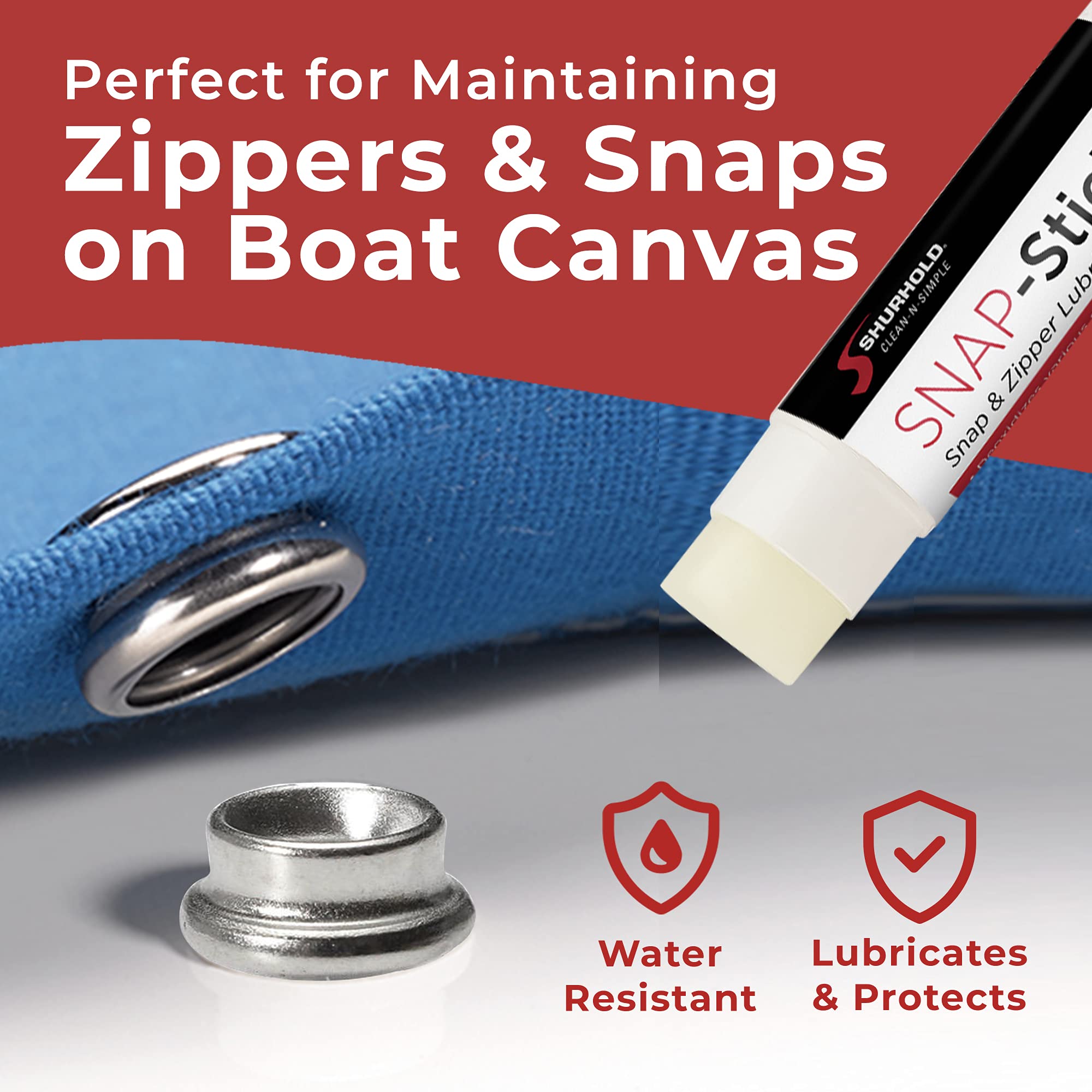 Snap Stick Shurhold Snap & Zipper Lubricant