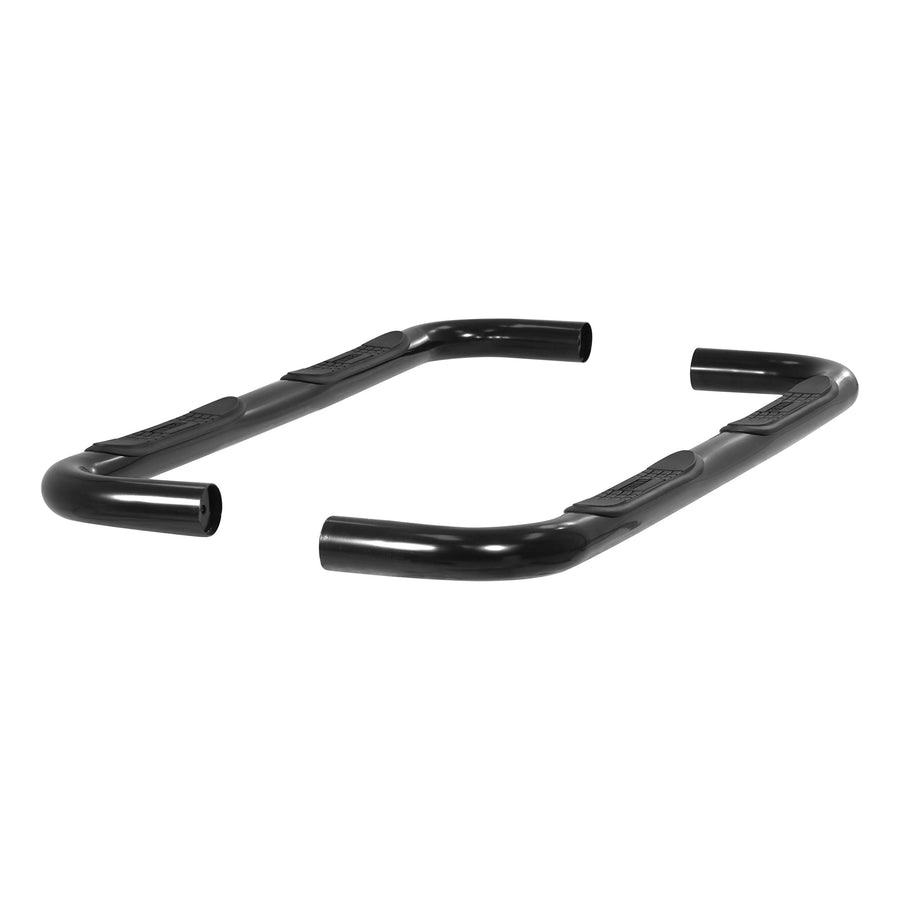 3-Inch Round Black Steel ARIES Nerf Bars, No-Drill, Fits Select Toyota Tundra