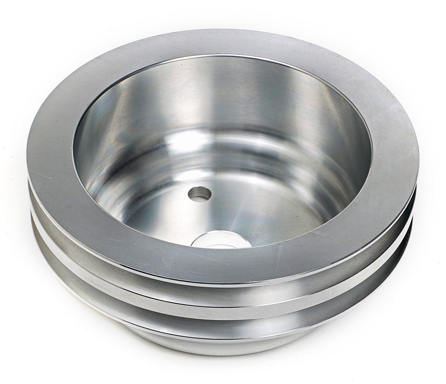 Trans-Dapt 9485 Performance Trans-Dapt Aluminum 2-Groove Crankshaft Pulley