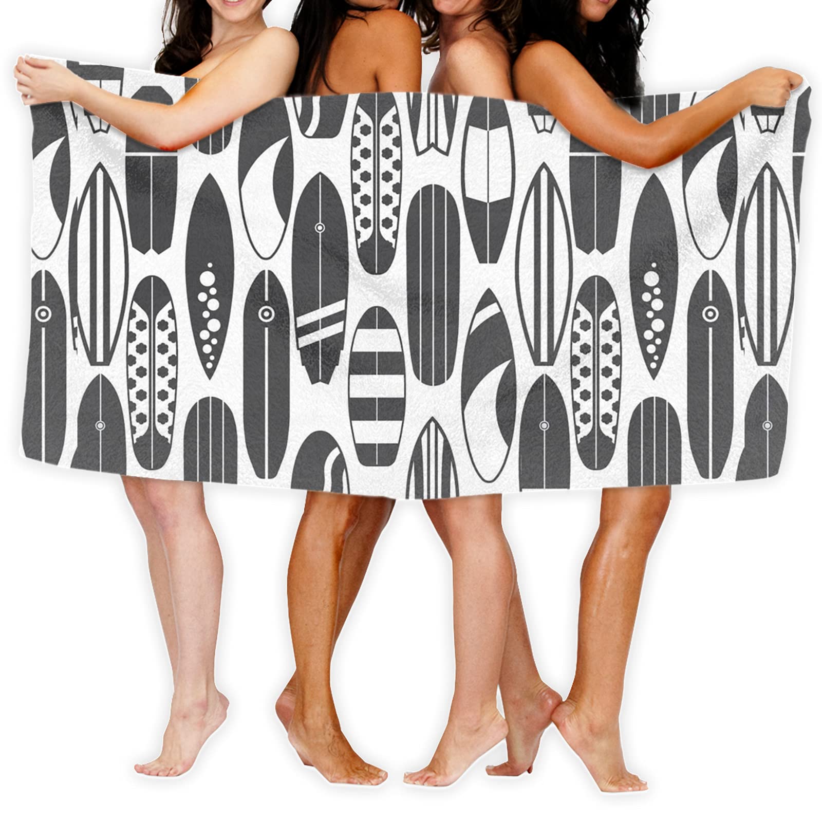 Bath Towel Bizarre Pattern, Sports Towel, Soft Microfiber, Water Absorbent, Quick Drying, Antibacterial, Deodorizing, Quick Drying, Fluffy, Soft, Thick Cartoon, For Home, Hotel, Business, Kitchen