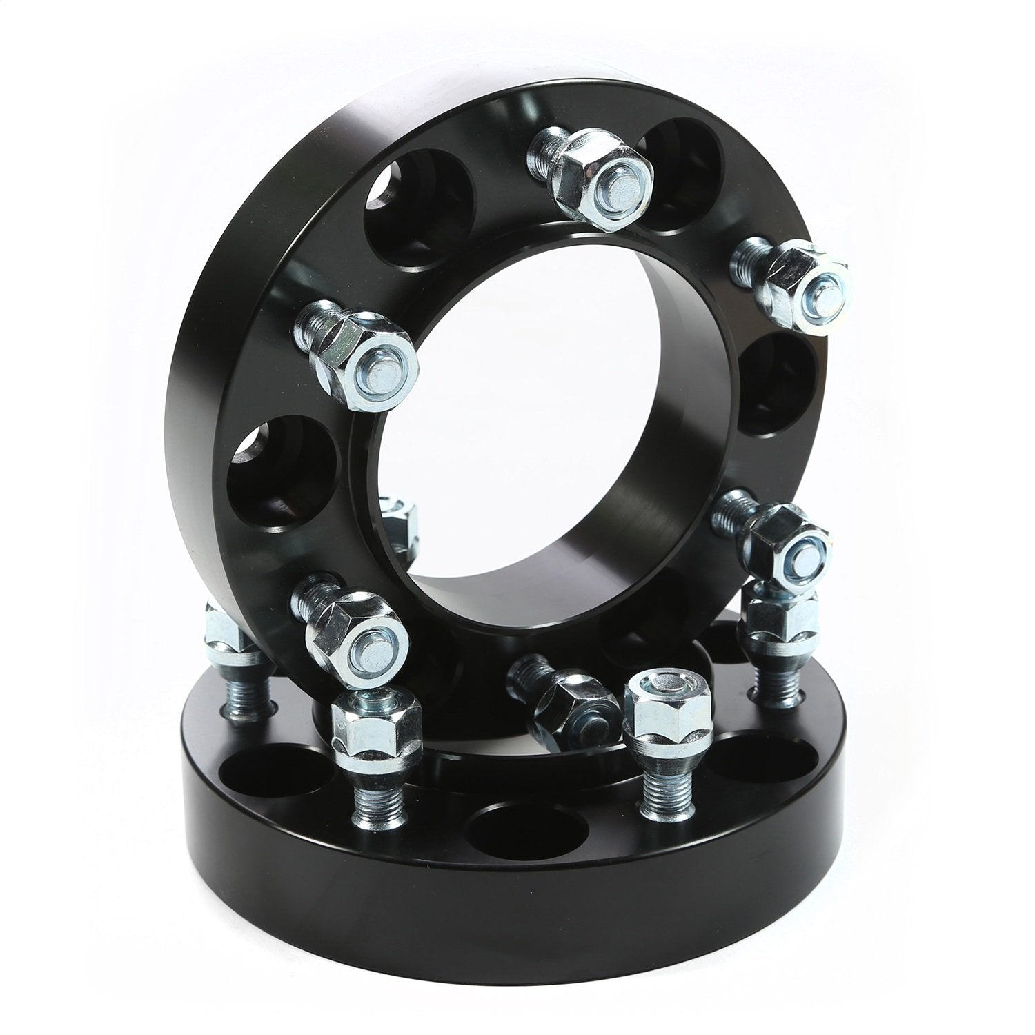 Wheel Spacer Kit Rugged Ridge 15201.12, 1.25 Inch, Black; 96-13 Toyota Truck/SUV