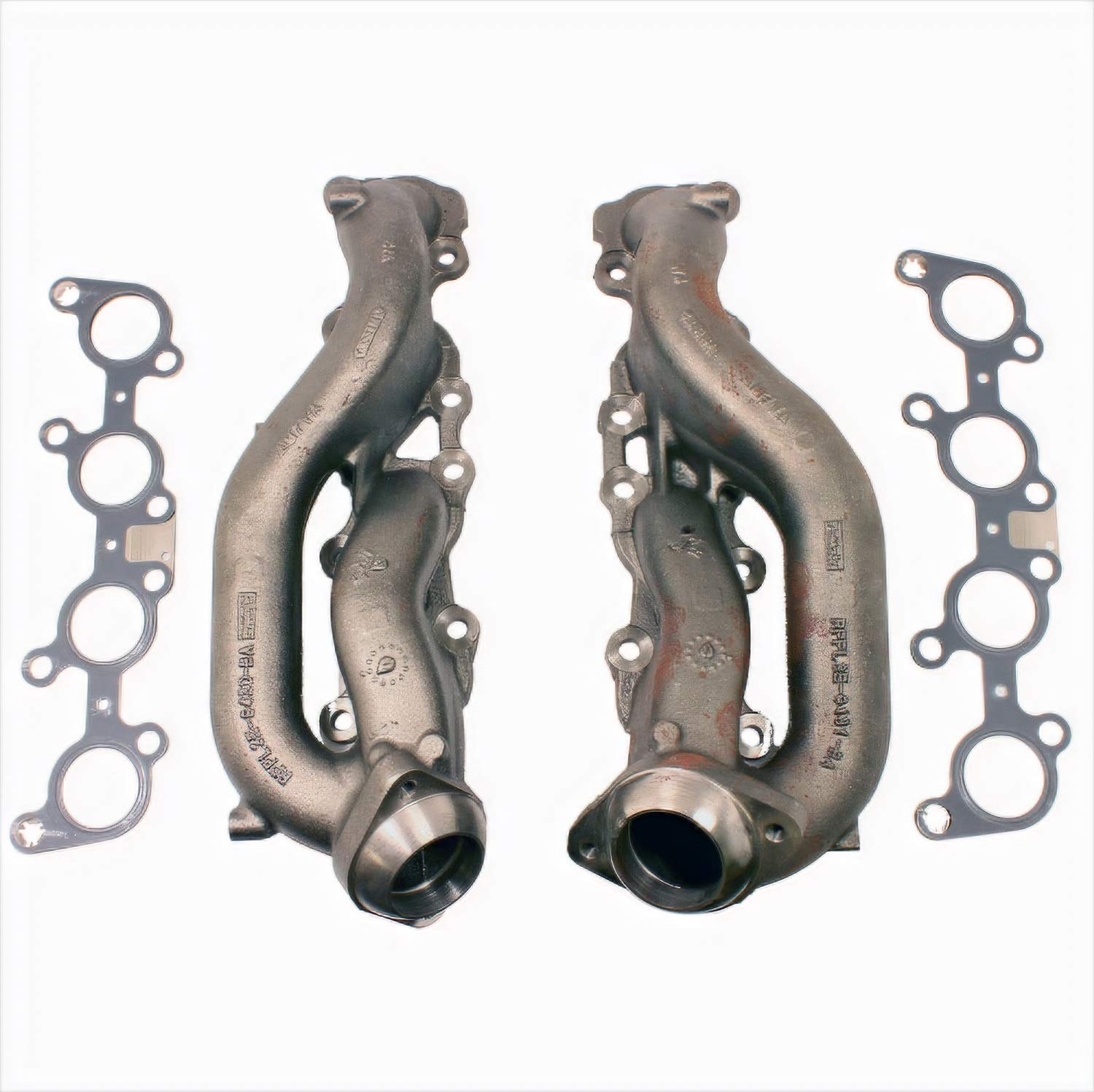5.0L Ford Racing M-9430-SR50A TI-VCT Cast Iron Exhaust Manifolds