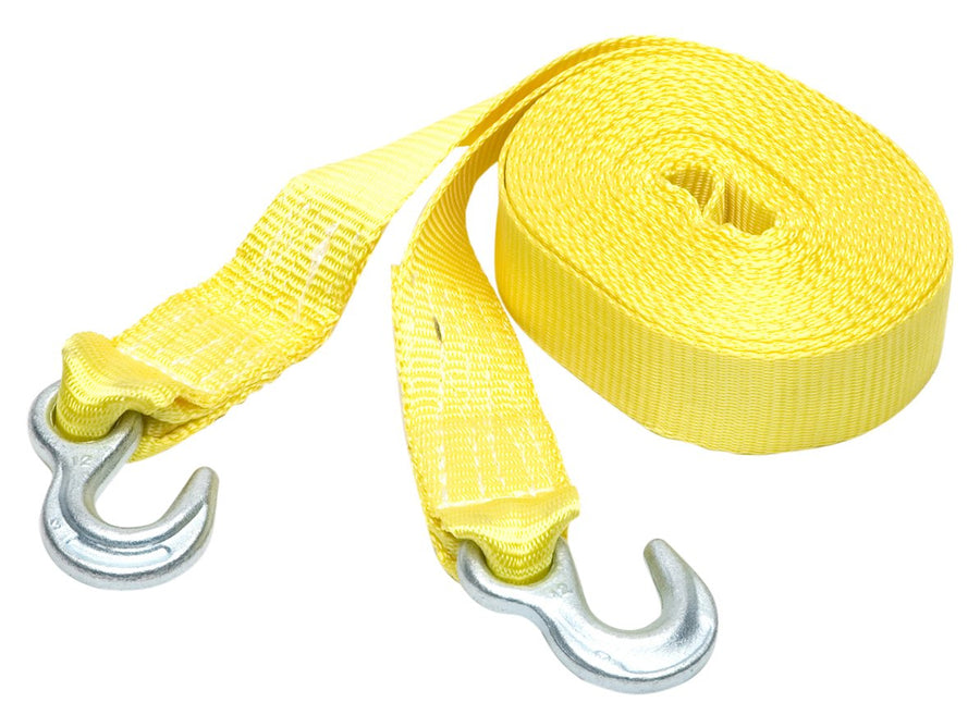 Tow Strap SmartStraps - 20ft YW Tow Strap w Hooks 1pk 10,000lb
