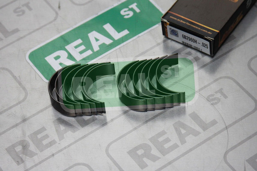 ACL 6B2960H-.025 High Performance Oversized Rod Bearing Set for Nissan, 0.025mm