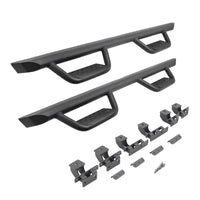 Dominator Xtreme D2 Sidestep & Brackets Go Rhino | Mild Steel, Textured Black | D224516T | Fits 2020-2023 Jeep Gladiator, 4-Door