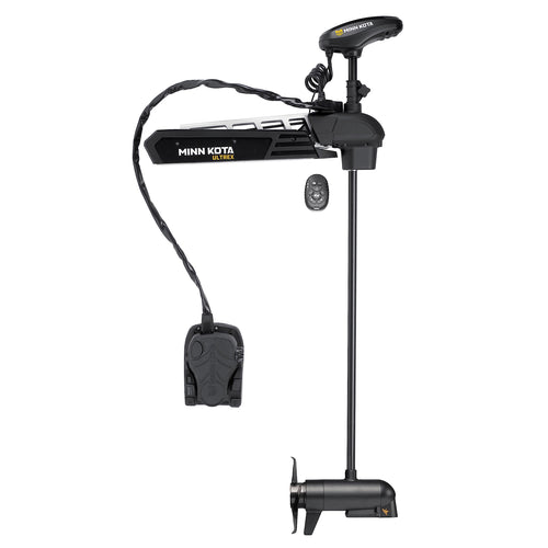 Minn Kota Bow-Mount Ultrex Electric Trolling Motor with MEGA Down Imaging – 112 Lb. Thrust, 60 in. Shaft, Freshwater