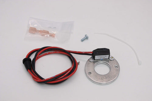 PERTRONIX ORIGINAL REPLACEMENT IGNITOR MODULE FOR ALL FLAME-THROWER "STOCK-LOOK" BOSCH STYLE NON VACUUM ADVANCE DISTRIBUTORS. 6-VOLT NEGATIVE GROUND.