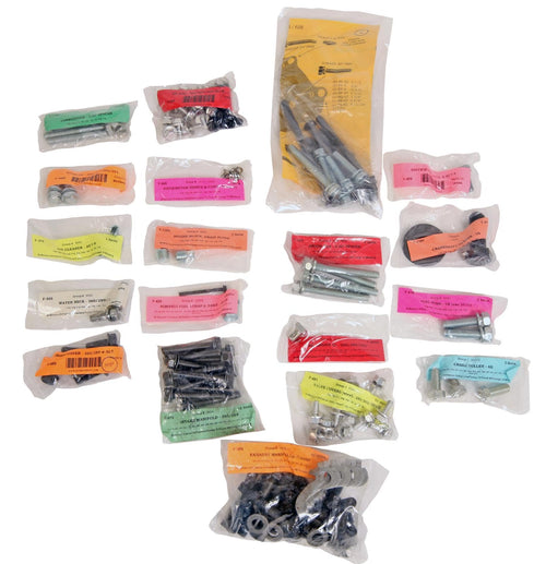 Scott Drake Engine Master Fastener Kit EMK-C5ZE-1067 - 289 Hi-Po Iron Water Pump W/Alternator