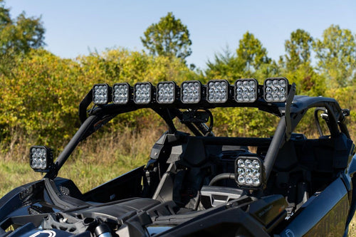 2017-2024 Can-Am Maverick X3 Diode Dynamics SS5 Pro CrossLink Roof Yellow Combo Lightbar Kit