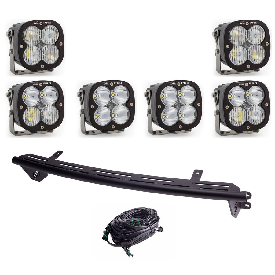 Baja Designs Bull Bar Light Kit XL Pro LED for Ford F-250/350 2023+ with Toggle - (Multi-Pattern - Clear)