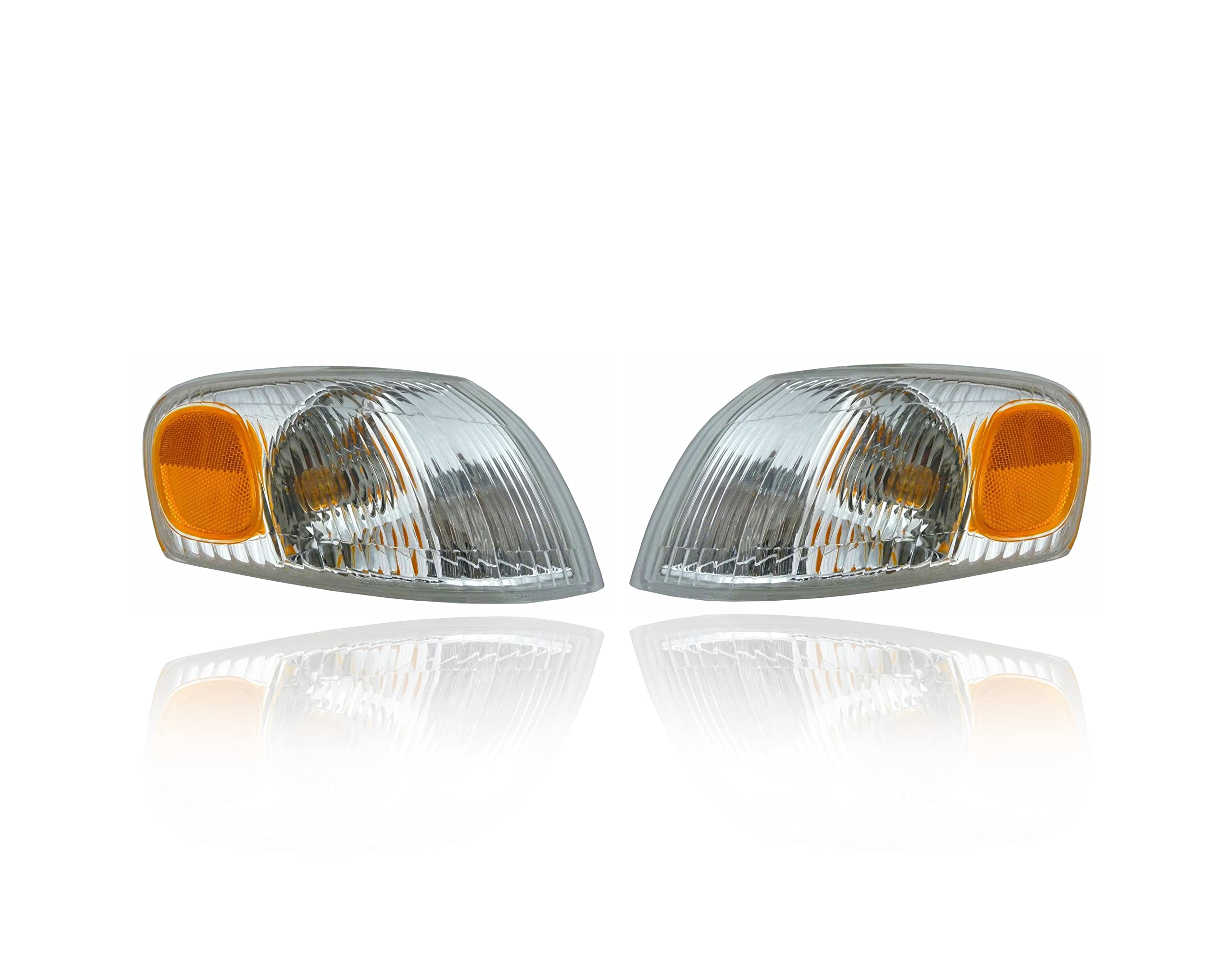Light Assembly Cornering - Eagle Eye Compatible/Replacement for 98-00 Toyota Corolla - Signal, Both Pair Left Driver Right Passenger Hand - 8151002040, 8152002040