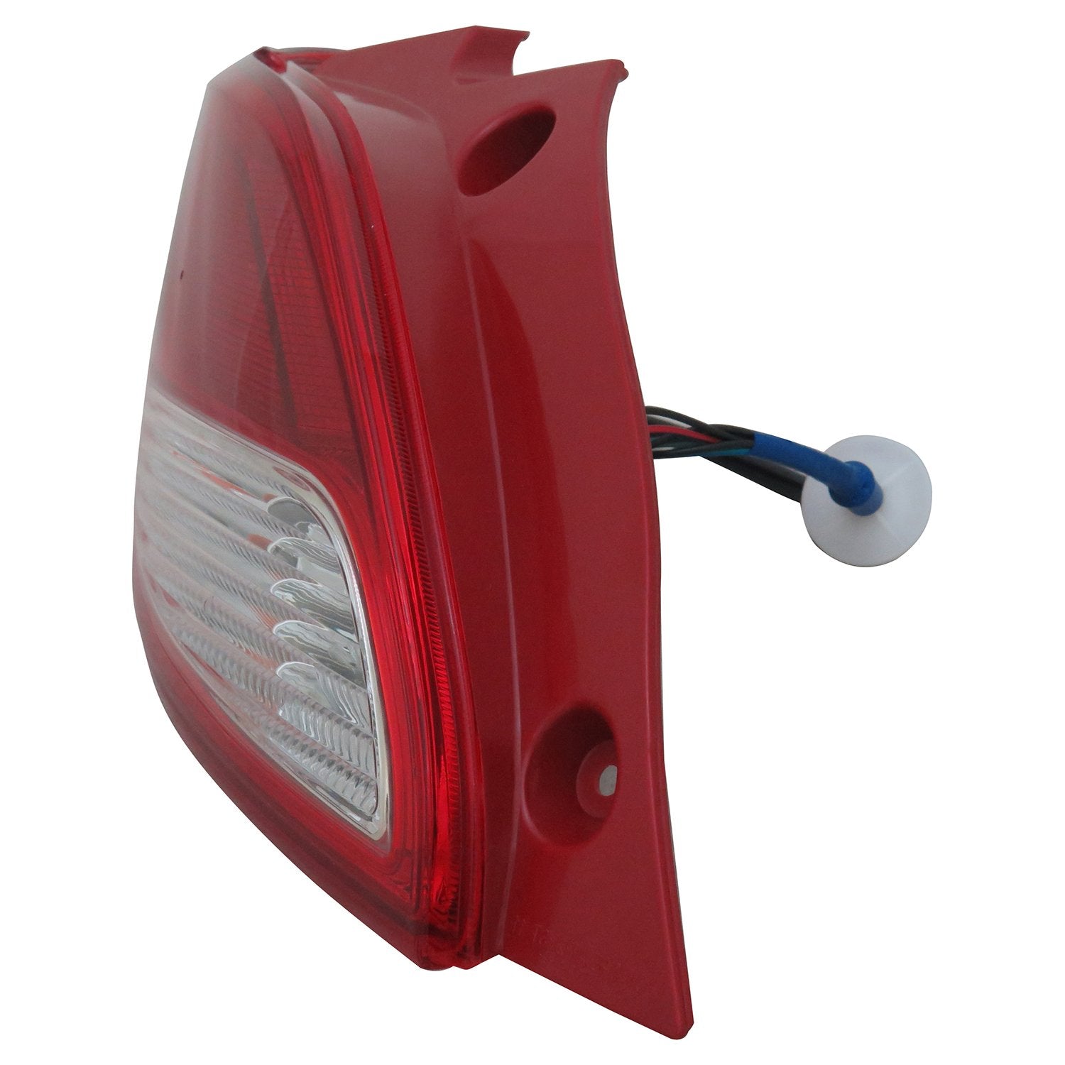 Left TYC Tail Light Assembly Compatible with 2011-2014 Mazda Mazda2