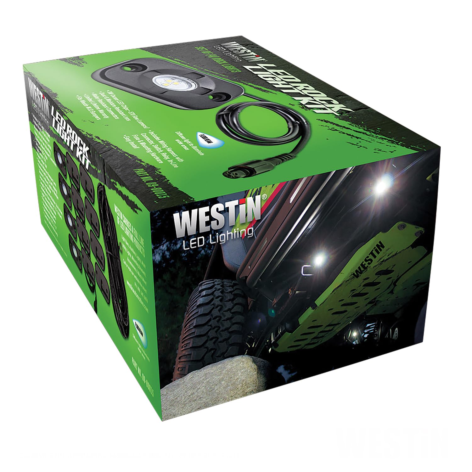 09-80005 Westin LED Rock Light Kit for WJ2 Bumper