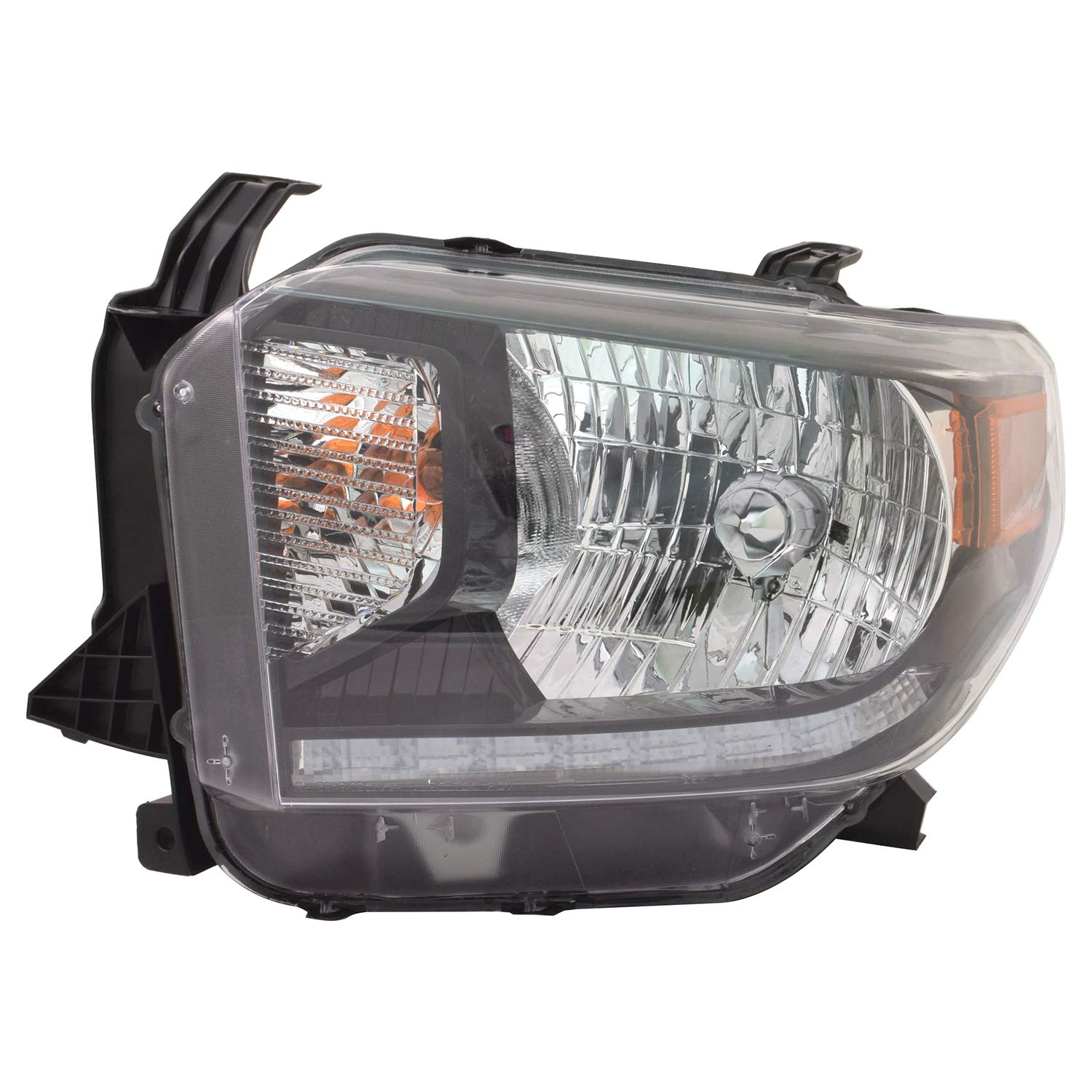 Left TYC Headlight Assembly Compatible with 2018-2021 Toyota Tundra