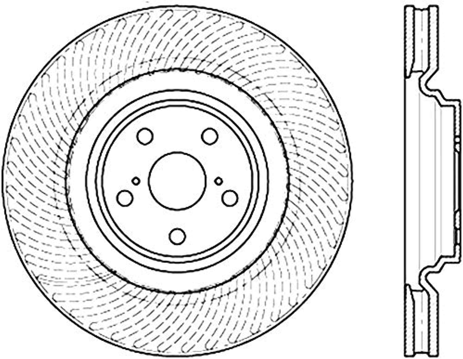 Premium StopTech Brake Rotor 125.44177