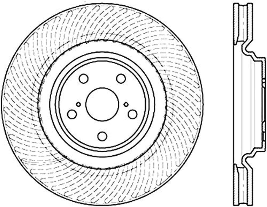 Premium StopTech Brake Rotor 125.44177