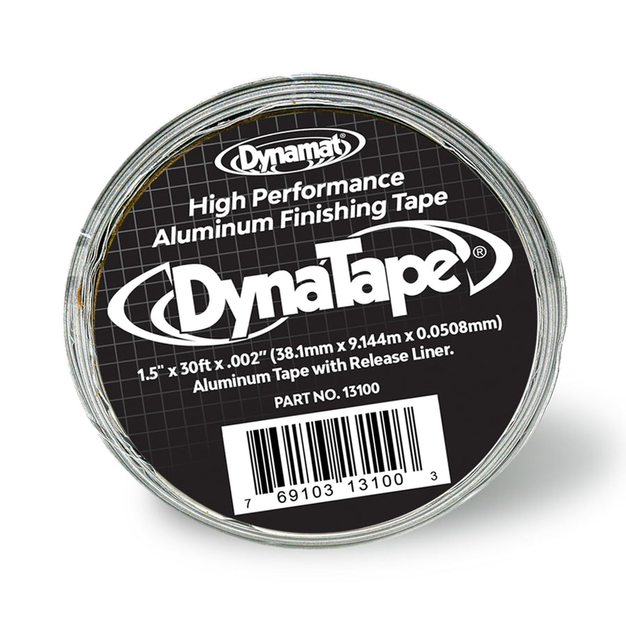 Dynamat DynaTape: Finishing Aluminum Tape for Use with Dynamat Sound Deadening & Car Insulation Material – Heavy-Duty Sealant Tape for Seams, Butyl Rubber, Wires – 1.5” in x 30 ft Roll