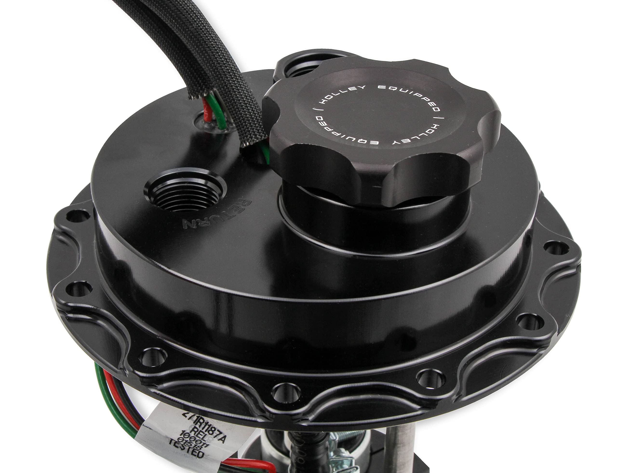 Holley 12-148 EFI Pump Module Assembly Fuel Cell with VR Series Brushless Pump 12 Bolt Flange