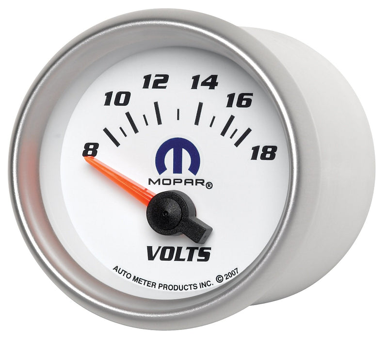 Auto Meter MOPAR 880035 Electric Voltmeter Gauge