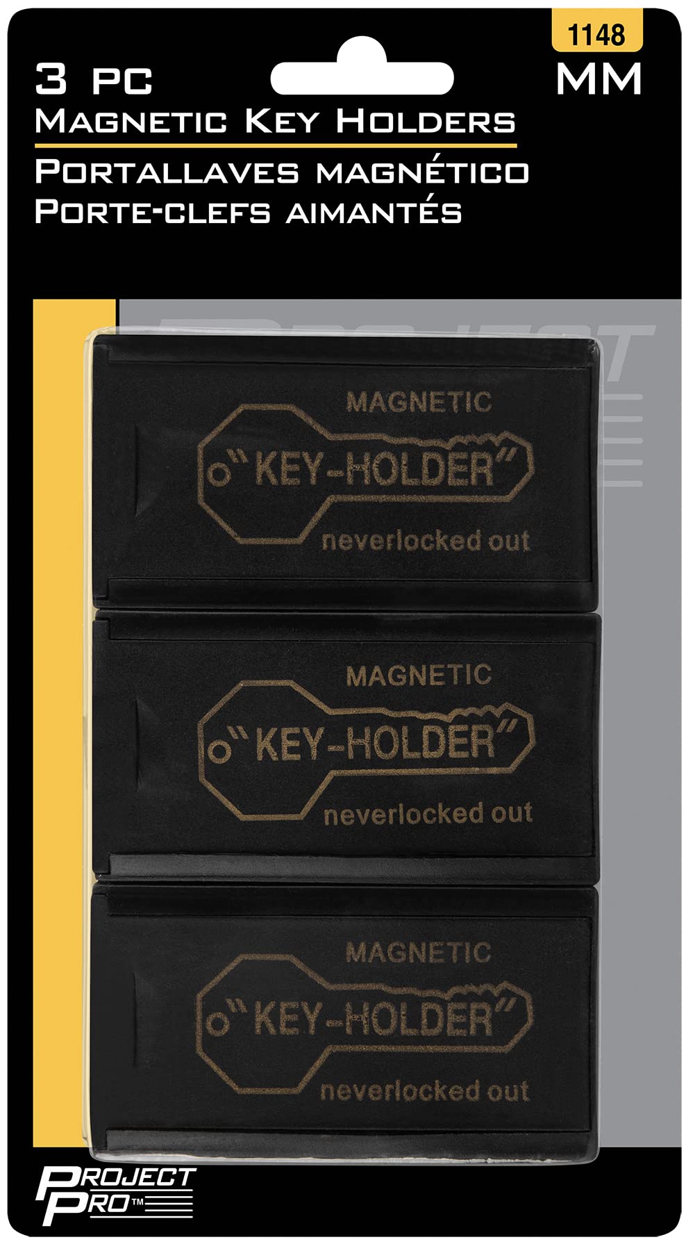 Magnetic Key Holder Performance Tool 1148- Allow temporary Storage of Keys to Vehicles, etc..Sticks to Metal Surfaces