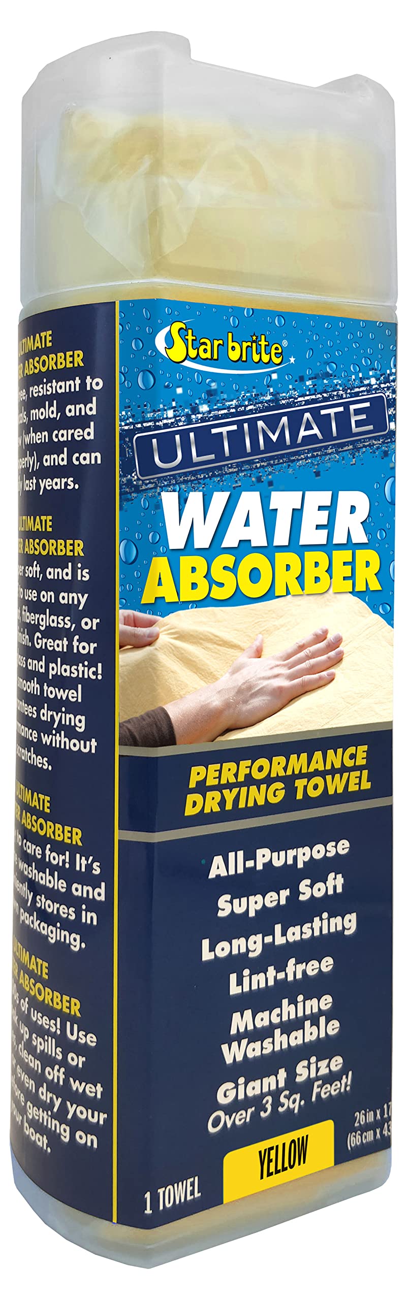 SuperSorb STAR BRITE Smooth Synthetic PVA Wipes (040046P)