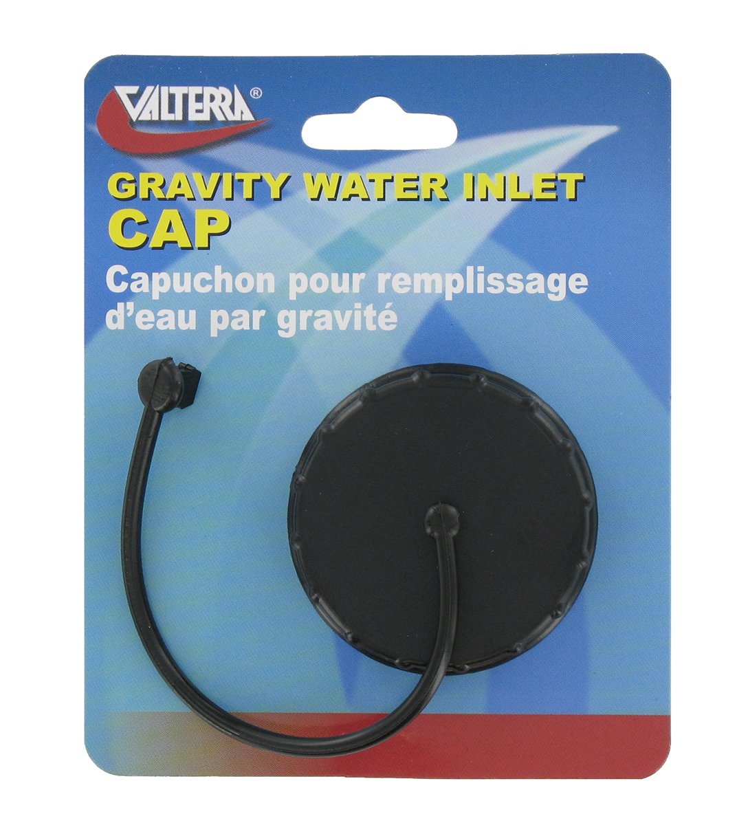 Black Carded Valterra A0120SBKVP Gravity Water Inlet Cap