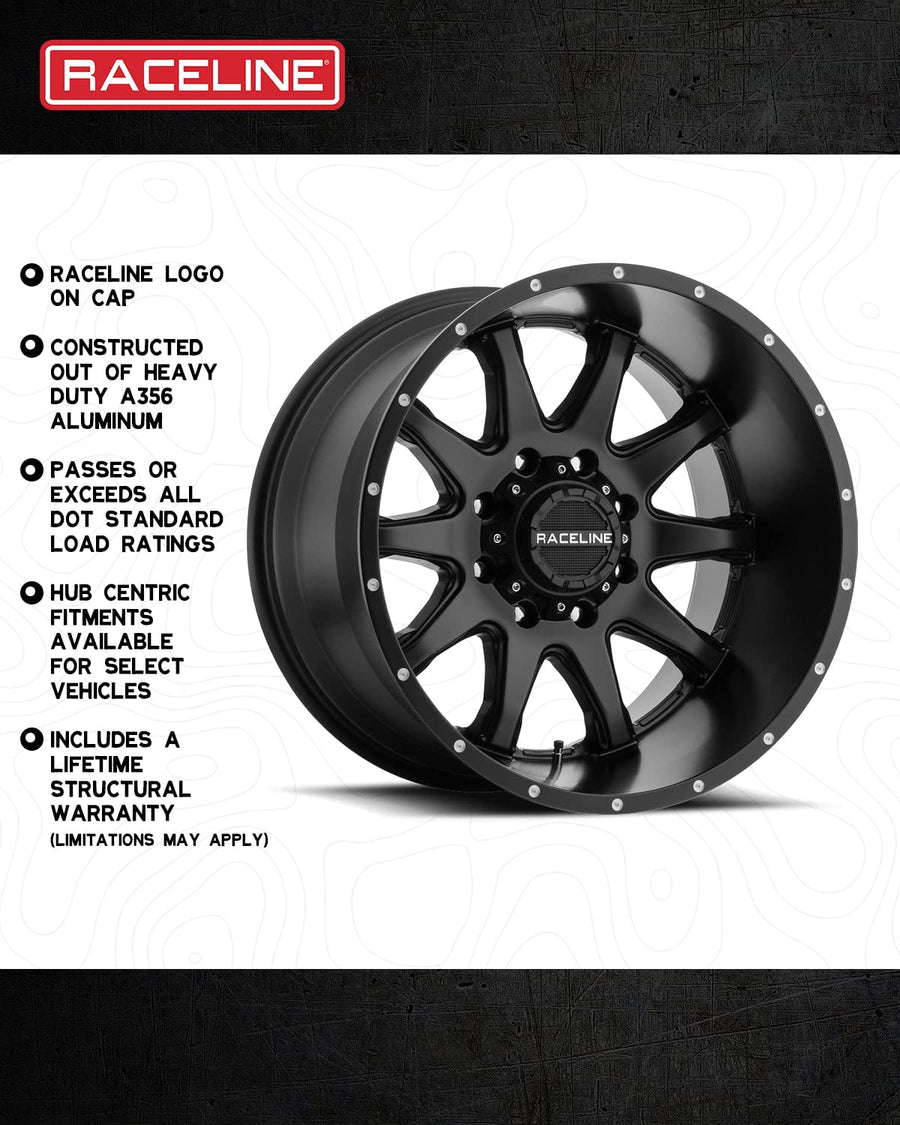 17X7.5" Raceline Wheels 141S Mystique Wheel Silver 4X100/4X108 Bolt Pattern +40mm Offset/(5.82"B/S) 6 Spoke Aluminum Passenger Car Wheels, Full Size Replacement Silver Car Rims