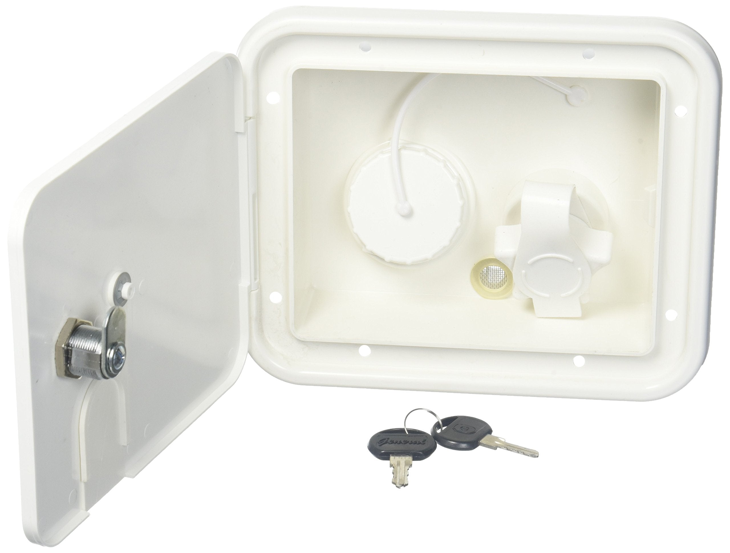Gravity/Plastic Valterra A01-2004 City Inlet Hatch White