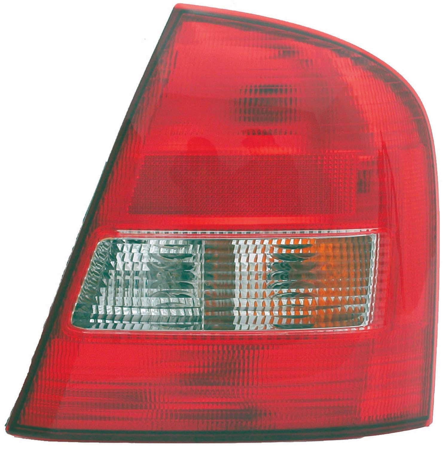 Right TYC Tail Light Assembly Compatible with 1999-2003 Mazda Protege