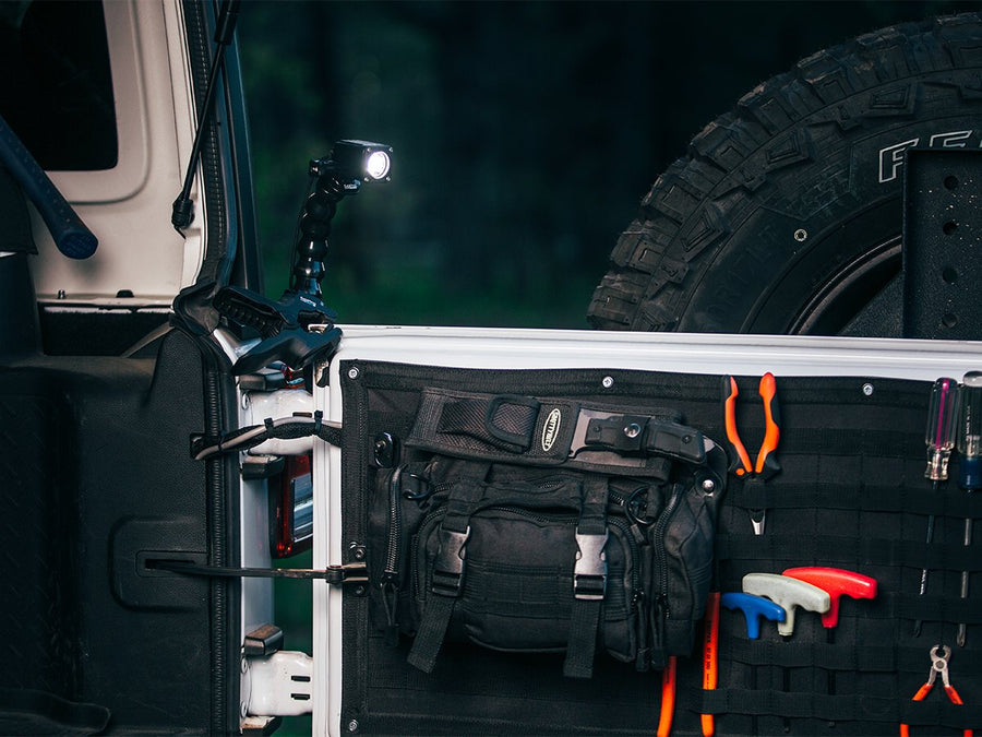 Ignite LED Light - RIGID INDUSTRIES, Spot Beam Pattern, Surface Mount, Black Housing | Single