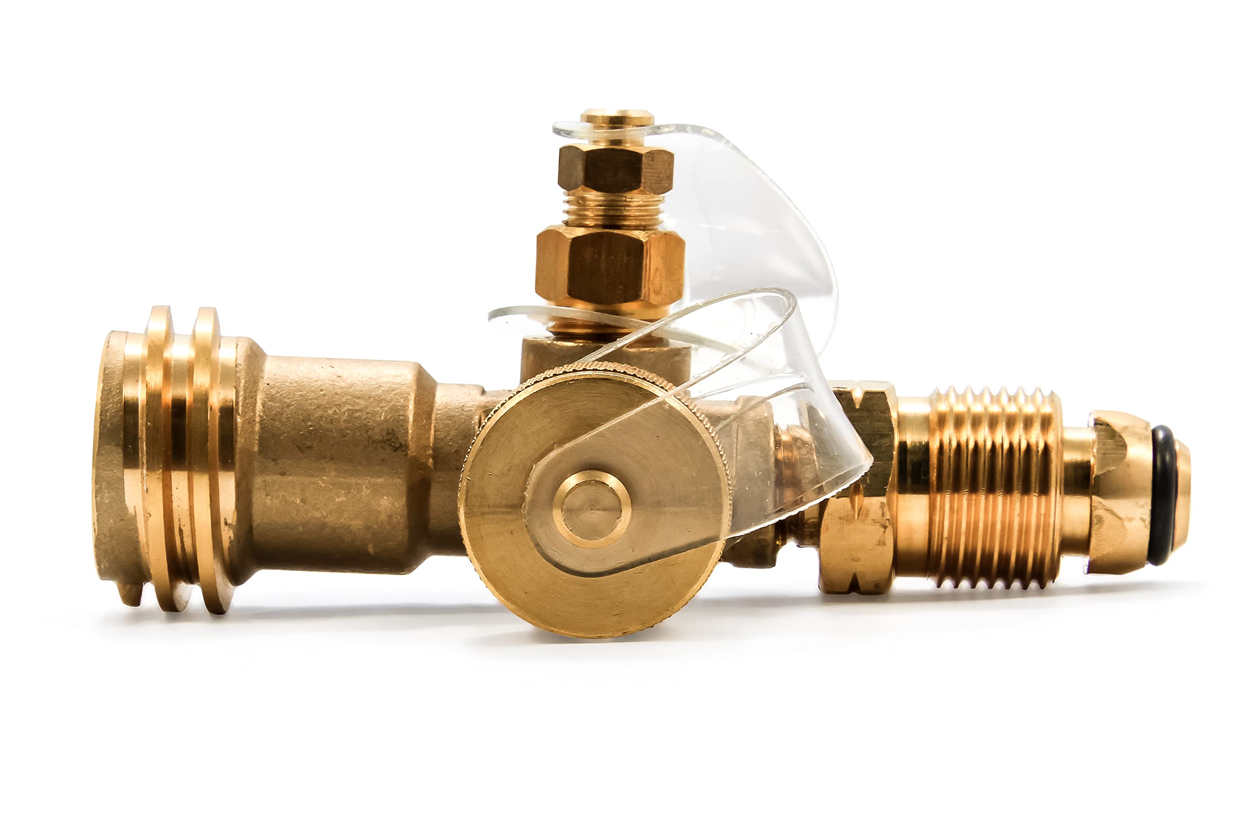 Brass Tee Camco 59125 with 5' Hose