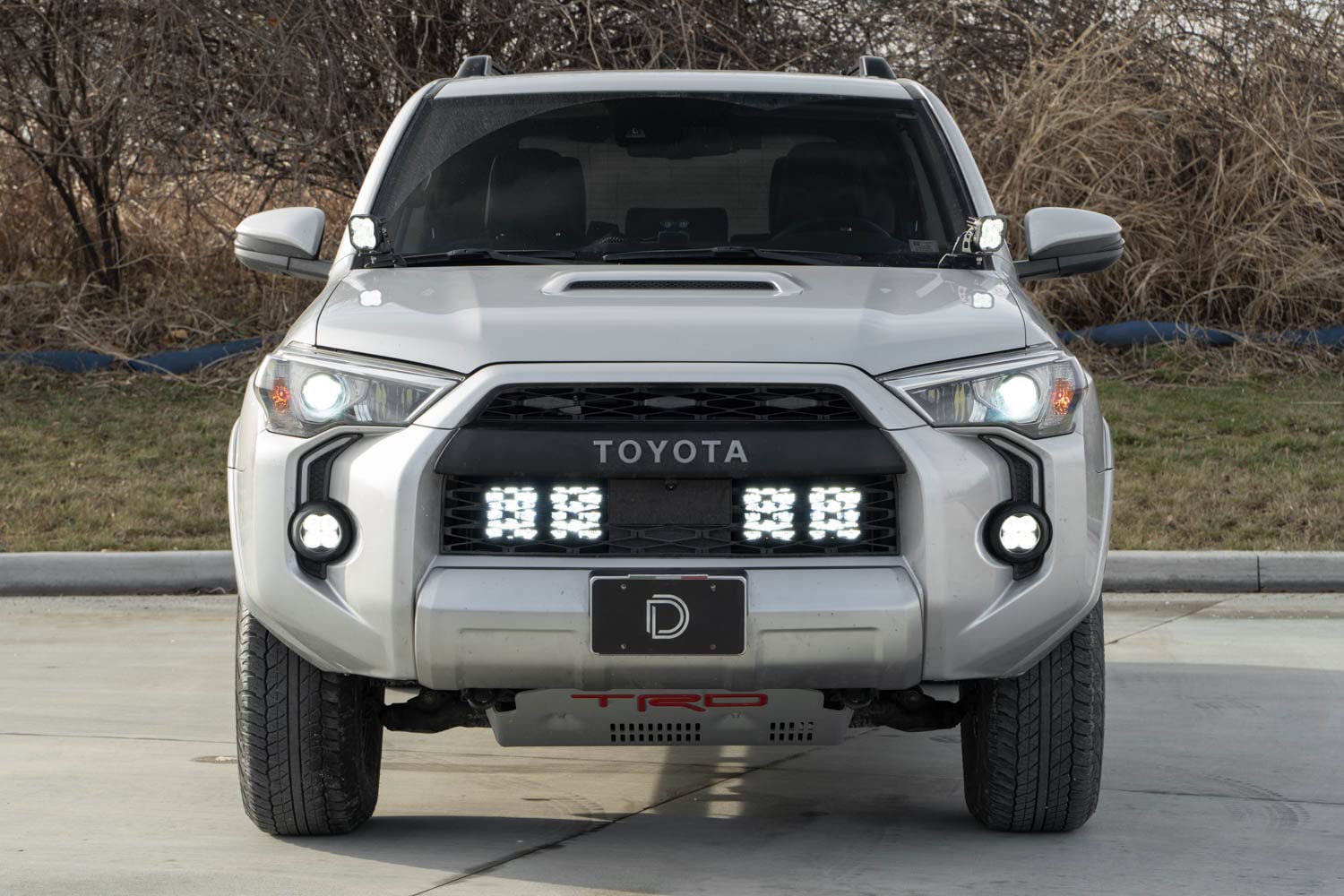 Diode Dynamics SS5 LED Stealth 4-Pod Kit compatible with 2014-2024 Toyota 4Runner, Yellow Combo Sport