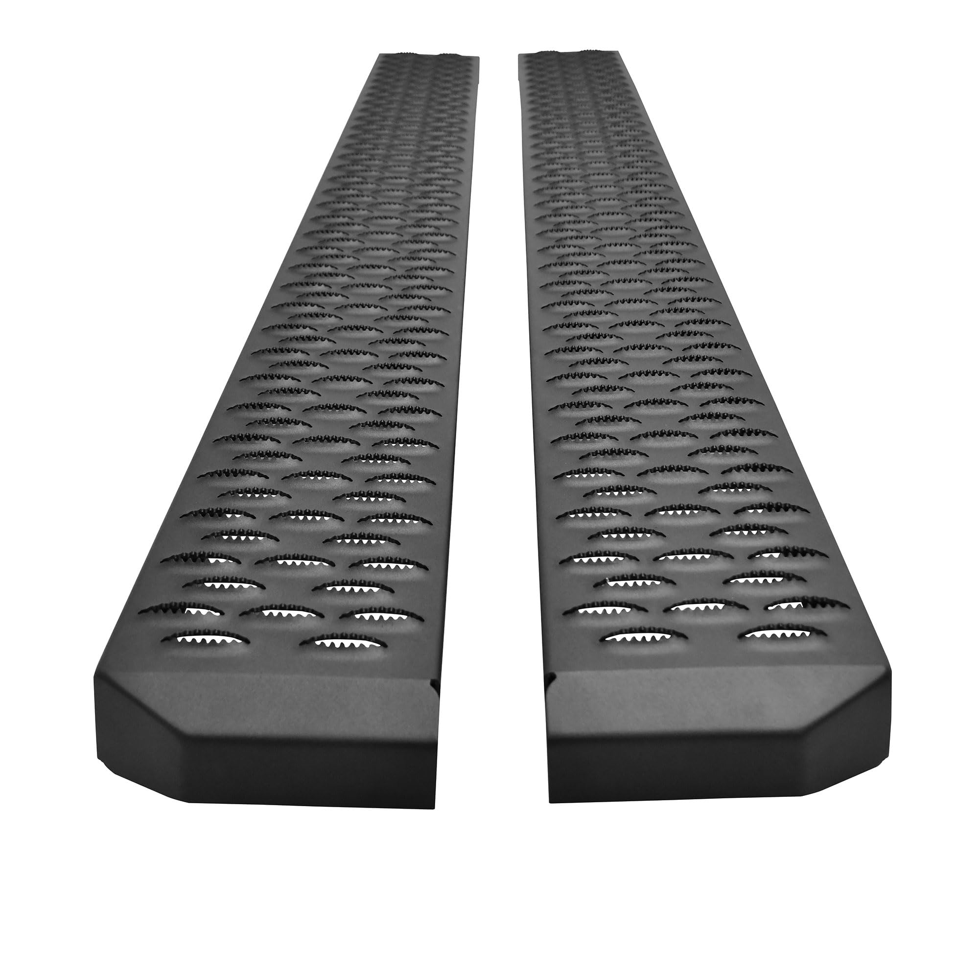 27-74725 Westin Grate Steps Running Boards 75 in. Textured Black Pair (Required Mounting Kit Sold Separately)