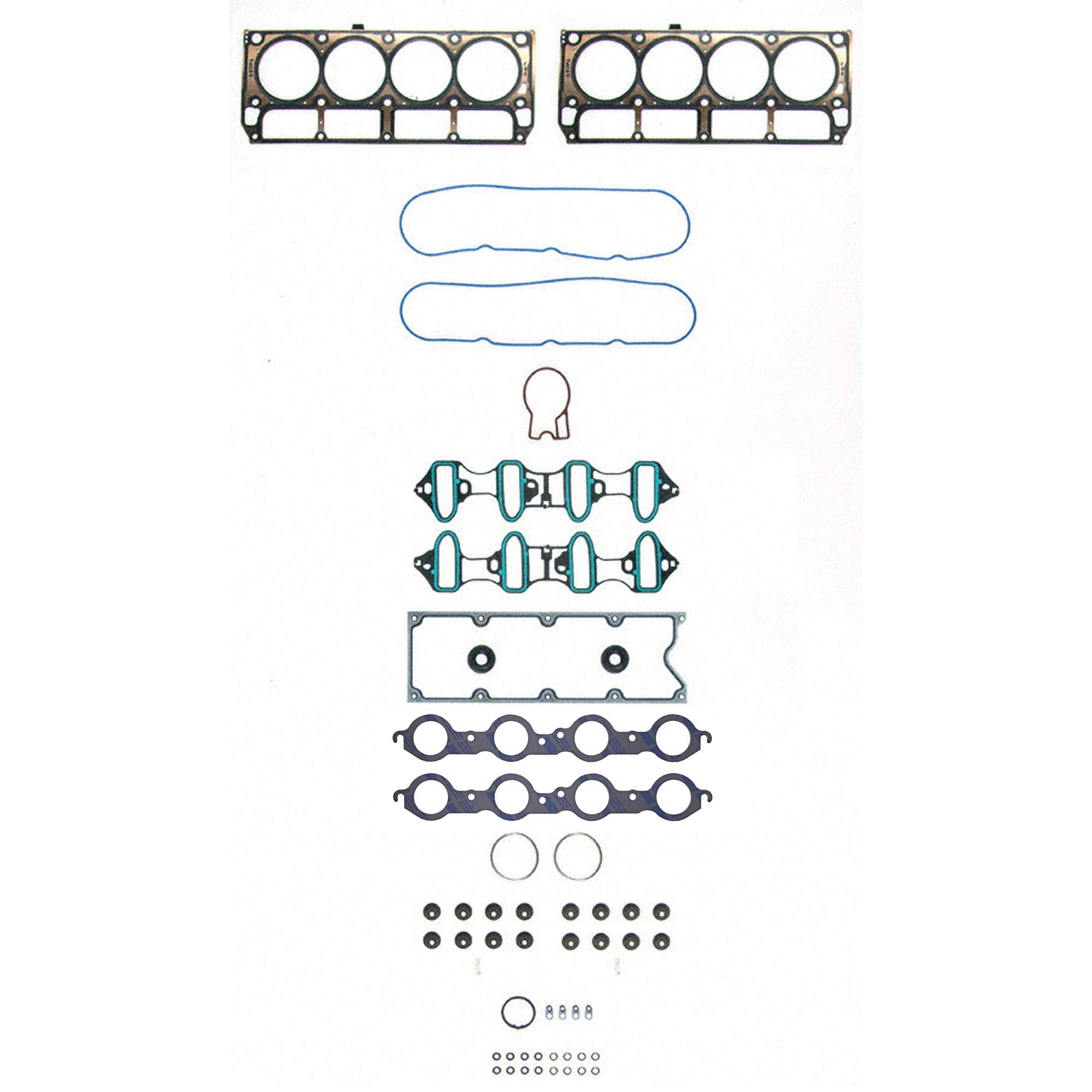 Engine Cylinder Head Gasket Set FEL-PRO HS 26192 PT-2 for Chevrolet Silverado 2500 HD