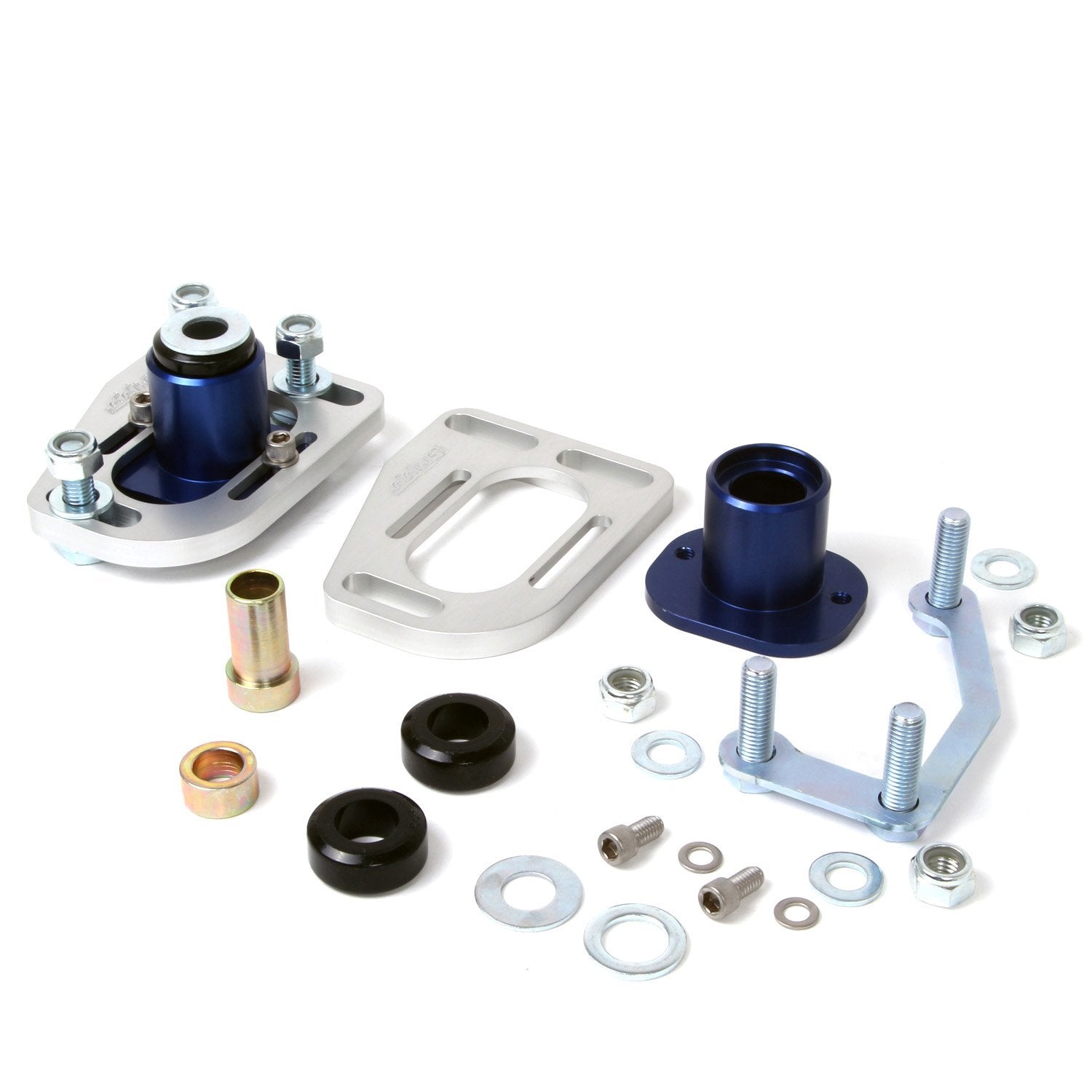 BBK Performance Caster Camber Alignment Kit BBK 2525 for Ford Mustang - CNC Machined Billet Aluminum With Clean Anodized Finish, Regular