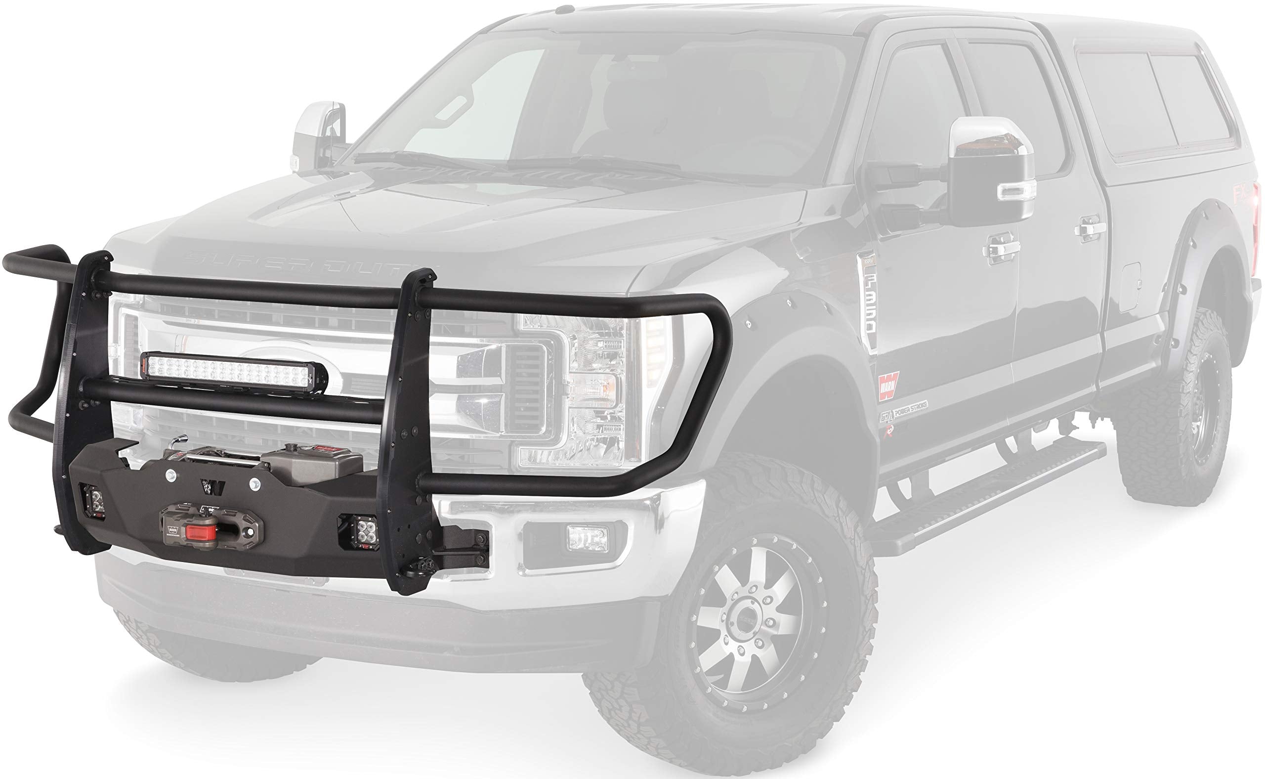 Gen III WARN Trans4mer System: Full Grille Guard - Ford Super Duty (2017-2019)