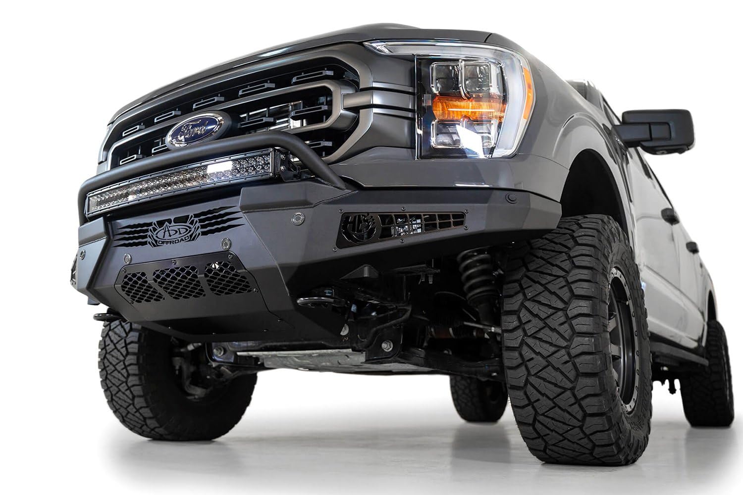 Front Replacement Bumper Addictive Desert Designs F197431040103 fits Ford F-150