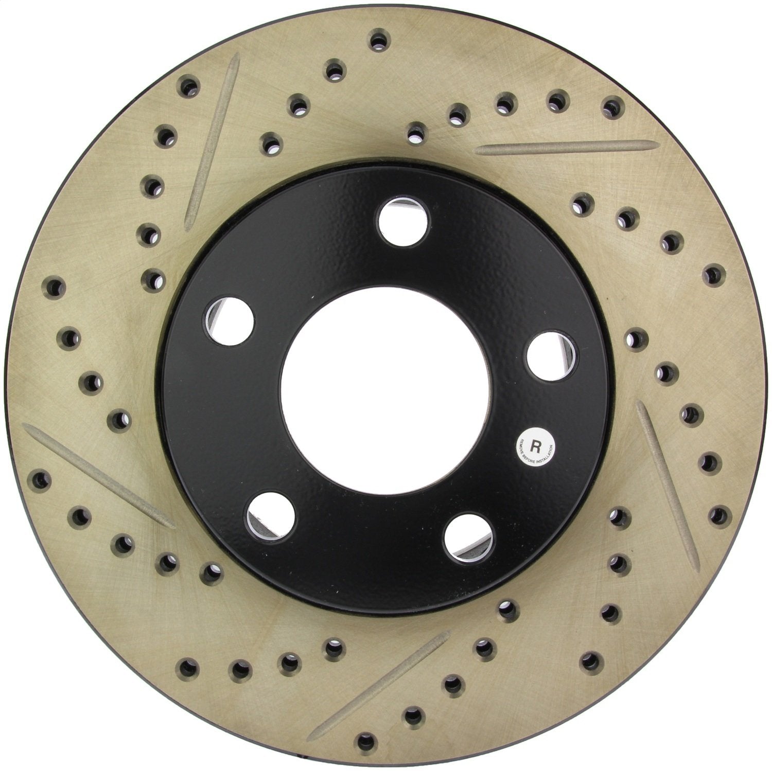 Sport Drilled/Slotted Brake Rotor StopTech 127.33040R (Front Right), 1 Pack