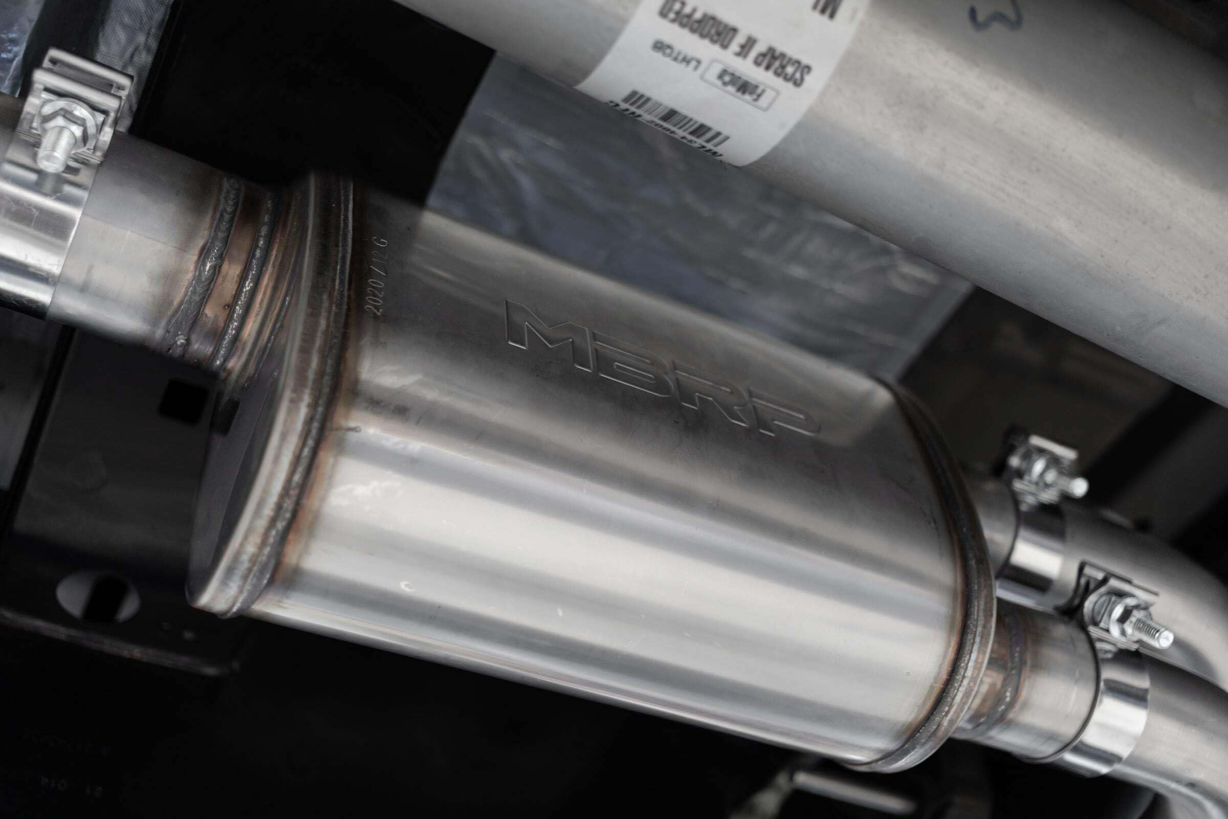 Ford F150 MBRP 2021+ Aluminized Dual Pre-Axle (Street Profile) 2.5in OD Tips 3in Cat Back Exhaust