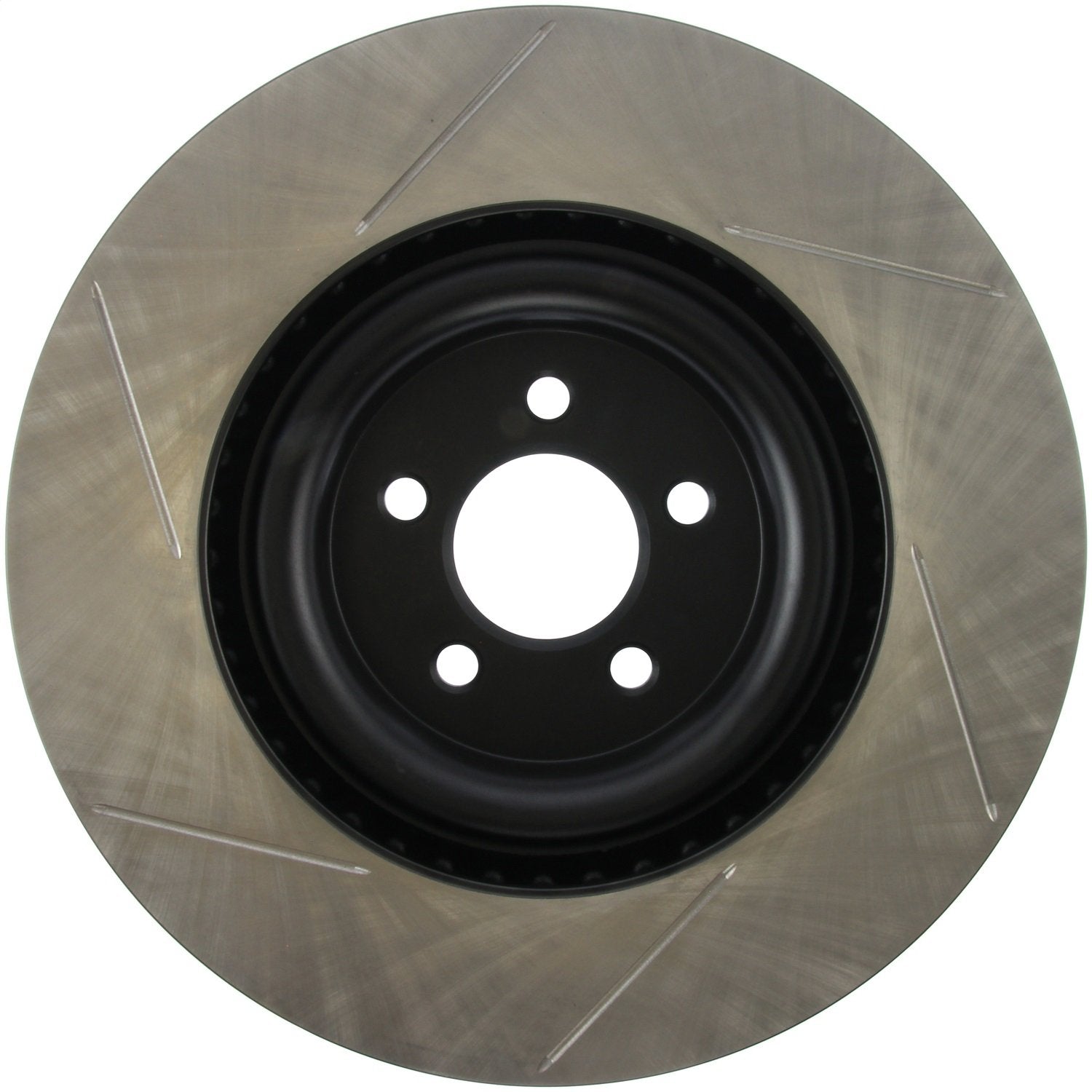 Front Left StopTech 126.61116SL Sport Slotted Brake Rotor